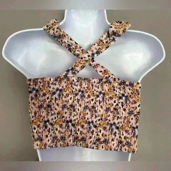 B.O.G Collection Floral Crop Top (404) - Picture 5 of 12